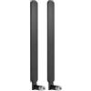 Wodgreat Antenna 4G LTE SMA Maschio 10dBi 19cm WiFi Omni direzionale amplificatori di segnale per Tim Vodafone Huawei ZTE 4G Router Modem Gateway Cellulare Telecamera, 2 Pacchi