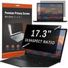HaruYo 17.3 Pollici Filtro Privacy Premium, Anti-Spia Privacy Filter, Rimovibile Pellicola de Protezione Filtro Anti Luce Blu per Laptop Portatile (17.3 16:9)
