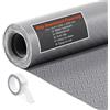 VEVOR Tappeto Rivestimento da Pavimento in PVC 2,28 x 6,1 m, Tappetino Protettivo per Pavimento Diamantato Spesso 2,2 mm con Nastro Biadesivo, Antiscivolo Facile da Pulire per Magazzini