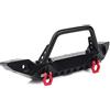 INJORA RC Paraurti Metallo Front Bumper con Traino Gancio per 1:10 RC Crawler Axial SCX10 90046 SCX10 III AXI03007 TRAXXAS TRX-4
