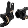 INJORA Rivestimento Nero Ottone C-Hub per RC Crawler 1/10 SCX10 III Assale Dritto AR45 Aggiornamento