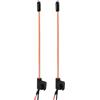INJORA 2 Luci LED Whip Montaggio Laterale per TRX4M, SCX24 e Altri RC Crawler 1/18 1/24