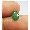 colori di gemme 0,92 Ct Smeraldo Verde Menta Naturale AAA Taglio Ovale Zambia Gemme Non Tratt...