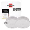 Brennenstuhl - Set di rilevatori di fumo, 1290050002