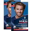 Men Perfect Gel tinta anti-grigio 60 marrone medio (2 x 80 ml), colore per capelli da uomo dissolve i capelli grigi, tinta anti-grigia per un risultato naturale