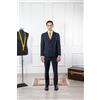 Amirante Antica Sartoria Napoletana Abito doppiopetto uomo sartoriale drop 6 in lana tropical tinta unita - regular fit - Made in Italy