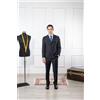 Amirante Antica Sartoria Napoletana Abito doppiopetto uomo sartoriale drop 6 in lana tropical tinta unita - regular fit - Made in Italy