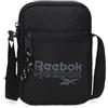 Reebok Joumma Bags - Astuccio triplo in poliestere, vari scomparti, Nero, Taglia unica, Tracolla