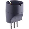 ELECTRALINE Adattatore schuko presa 10A spina 10A - 71918