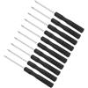 CoCud Cacciavite Torx Mini, Dimensione T6 Lunghezza 80mm, Cacciaviti Piccoli a 6 Punti Acciaio al Carbonio con Manico Antiscivolo per Occhiali, Orologi o Laptop, 10pz