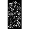 Stencil Gear up for Christmas fiocchi neve