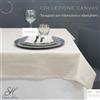 Spizzico Home TOVAGLIATO CANVAS 100% COTONE - Box da 12 Tovaglioli Bianchi 53x53