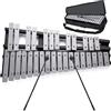 Btuty Glockenspiel A 30 Note Xilofono Cornice In Legno Barre In Alluminio Strumento Musicale A Percussione Regalo Con Borsa Per Il Trasporto (30)
