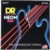 DR Strings NRB-45 Corde per basso rosso neon (45-105)