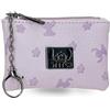 Disney Joumma Disney Bloom Stitch Borsellino Viola 12x7.5x1 cm PU e Poliestere