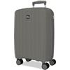 ROLL ROAD Joumma Roll Road Acadia Valigia da Cabina Antracite 35x55x22 cm Rigido Polipropilene Lucchetto a Combinazione Integrato 38L 2.6kg 4 Doppie Ruote Estensibile Bagaglio a Mano
