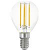 Eglo Lampadina LED E14 dimmerabile, a forma di goccia, per illuminazione rétro, 7 watt, 806 lumen, luce bianca calda, 2700 K, lampadina Edison P45, Ø 4,5 cm