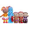 In The Night Garden Set di figurine tra cui Igglepiggle, Upsy Daisy e Tombliboos. Programma TV Cbeebies. Giocattoli per bambini dai 18 anni in su. Include 5 statuette.
