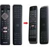 Philips Telecomando originale QWERTY Philips 55PUS8602/12 55POS9002/05