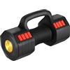 HMS Manubrio regolabile HL05 3 in 1: kettlebell e impugnatura per flessioni, fino a 11,34 kg