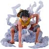 BANDAI One Piece - Figura Luffy Extra Battle Guerra suprema Figuarts Zero 12cm - Banpre