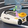 Giocattolo per auto da corsa con volante musicale per bambini, regalo di