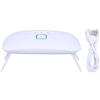 GLOGLOW Lampada UV a polimerizzazione rapida, luce portatile in resina UV con 8 perline LED, 60 90 150s Luce di polimerizzazione temporizzata per uso professionale in resina Art Craft Studio