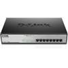 D-Link DGS-1008MP switch di rete Non gestito Gigabit Ethernet (10/100/1000) Supp