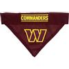 Pets First Bandana per cani NFL - Bandana reversibile in PET Washington Commanders. Bandana sportiva a 2 lati con logo Premium Ricamo Team, S/M, 2 taglie e 32 squadre NFL disponibili