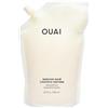 OUAI Ricarica shampoo di medie dimensioni - Shampoo idratante con olio di cocco, Babassu, estratto di kumquat e cheratina - rinforza, nutre e dona lucentezza - parabeni, ftalati e solfati