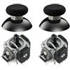 GuliKit TMR Joystick elettromagnetico, protezione dalla deriva, parte di ricambio super liscia, lunga durata, eccellente stabilità della temperatura, compatibile con controller N-Switch Pro, include 2