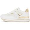 Freddy Sneaker glitter con inserti snake e soletta in Memory Foam
