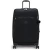 Kipling DARCEY UP M Borsone medio con ruote, Upright, Black Noir (Nero)