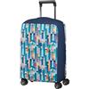 Samsonite - Custodia pieghevole per valigia S, Multicolore (City Print)