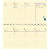 Quo Vadis 422006Q Agenda PLANITAL Lingua Italiana Anno 2027 Formato 8,8x17cm Settimanale 13 Mesi Dicembre-Dicembre Carta Avorio con Spirale Ricambio Agenda Blisterato Copertina in Cartone Bianco