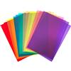 ZHXGO 16 fogli A4 colorati sovrapposti per dislessia, fogli di trasparenza colorata, sovrapposizioni guidate per lettura in PVC, sovrapposizioni visive con filtro della luce, fogli trasparenti per lettura