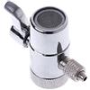 Ocobudbxw Filtro Rubinetto Valvola Deviatore Sistema Ro 1/4 2.5/8 3/8 Tubo Connettore Purificatore d'Acqua Separatore Valvola di Cambio Interruttore Singolo Cut
