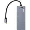 IOPLEE IOPEXTHE7IN1606 hub di interfaccia USB tipo-C 5000 Mbit/s Grigio