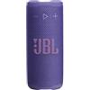 JBL Grip Sistema audio portatile waterproof e drop-proof con connettività wireless Bluetooth e Luce ambientale personalizzabile, Viola