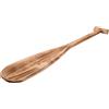 Pagaia per dragon boat in legno carbonizzato - antico artigianale per