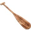 Pagaia per dragon boat in legno carbonizzato - antico artigianale per