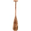 Pagaia per dragon boat in legno carbonizzato - antico artigianale per