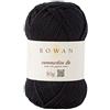 Rowan 9802191-00464 Filato per Maglieria a Mano, 100% Cotone, Nero, Taglia unica