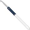 Addi Uncinetto con Grip 15cm 6.00mm - Alluminio - Grigio/Blu