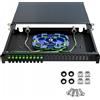 Stalflex Commutatore ottico RACK 19" 1U per RACK 24xSC Duplex
