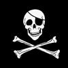 AZ FLAG BANDIERA PIRATA JACK RACKHAM 50x50cm - BANDANA DEI PIRATI - TESCHIO 50 x 50 cm - AZ FLAG