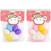Keycraft Jelli Squishi - Set da 2 Squishy Zampa Gigante - Gioco Sensoriale Antistress per Bambini - Squishy Gel Morbido da Schiacciare - Stile Kawaii Mochi - Colori Assortiti