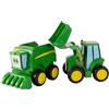 John Deere 736 47193 Farmin Friends-Johnny & Corey Combine, Verde