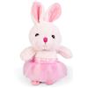 Living Nature Little Living Nature Coniglietto Rosa in Tutu Peluche - Giocattolo di Stoffa per Bambini e Adulti, Giocattolo Morbido e Coccoloso