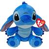 TY Floppy - Collezione Disney Lilo&Stitch, Stitch con Suono, Morbido Peluche da Collezionare, Idea Regalo per Grandi e Piccini - 20 cm - T44012